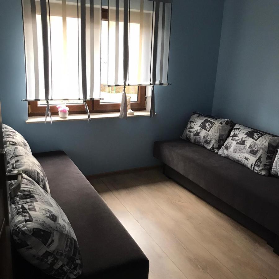 Urokliwy Domek Nad Brzegiem Jeziora Lubiatów Exteriör bild